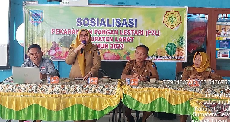 Sosialisasi Pekarangan Pangan
